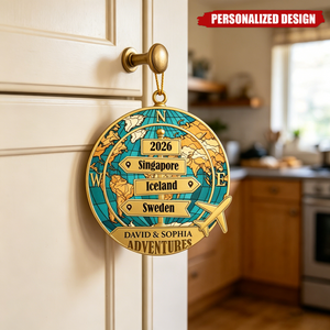 Destination Of All Year - Personalized Acrylic Ornament