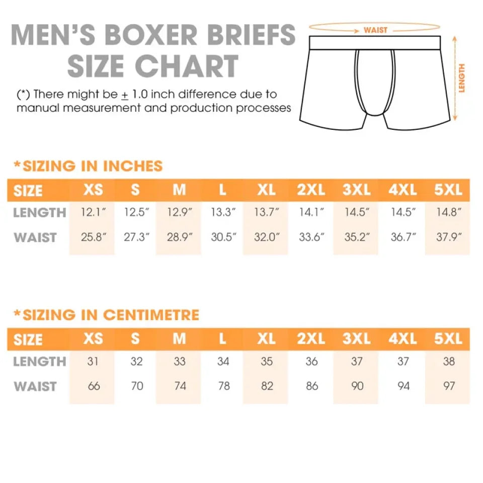 Custom Photo I’m Nuts About You - Funny Personalized Custom Boxer Briefs, Men's Boxers - Birthday Gift For Boyfriend, Husband, Anniversary