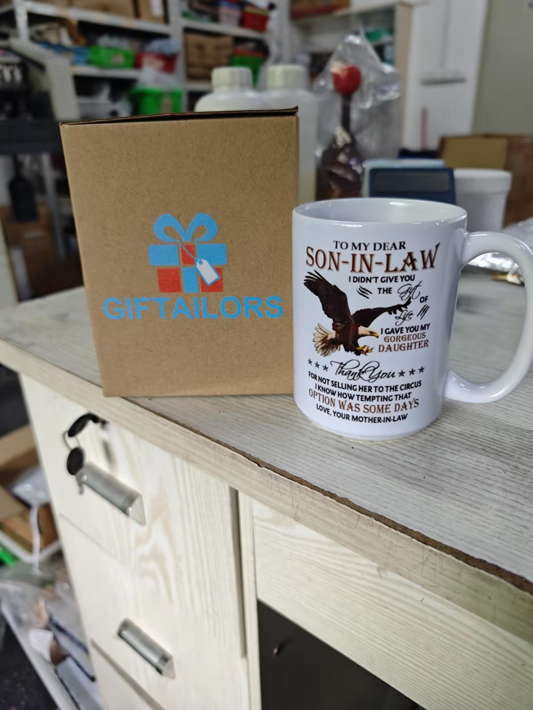 Giftailors Mug for Mother-in-Law - Gift for Son in Law