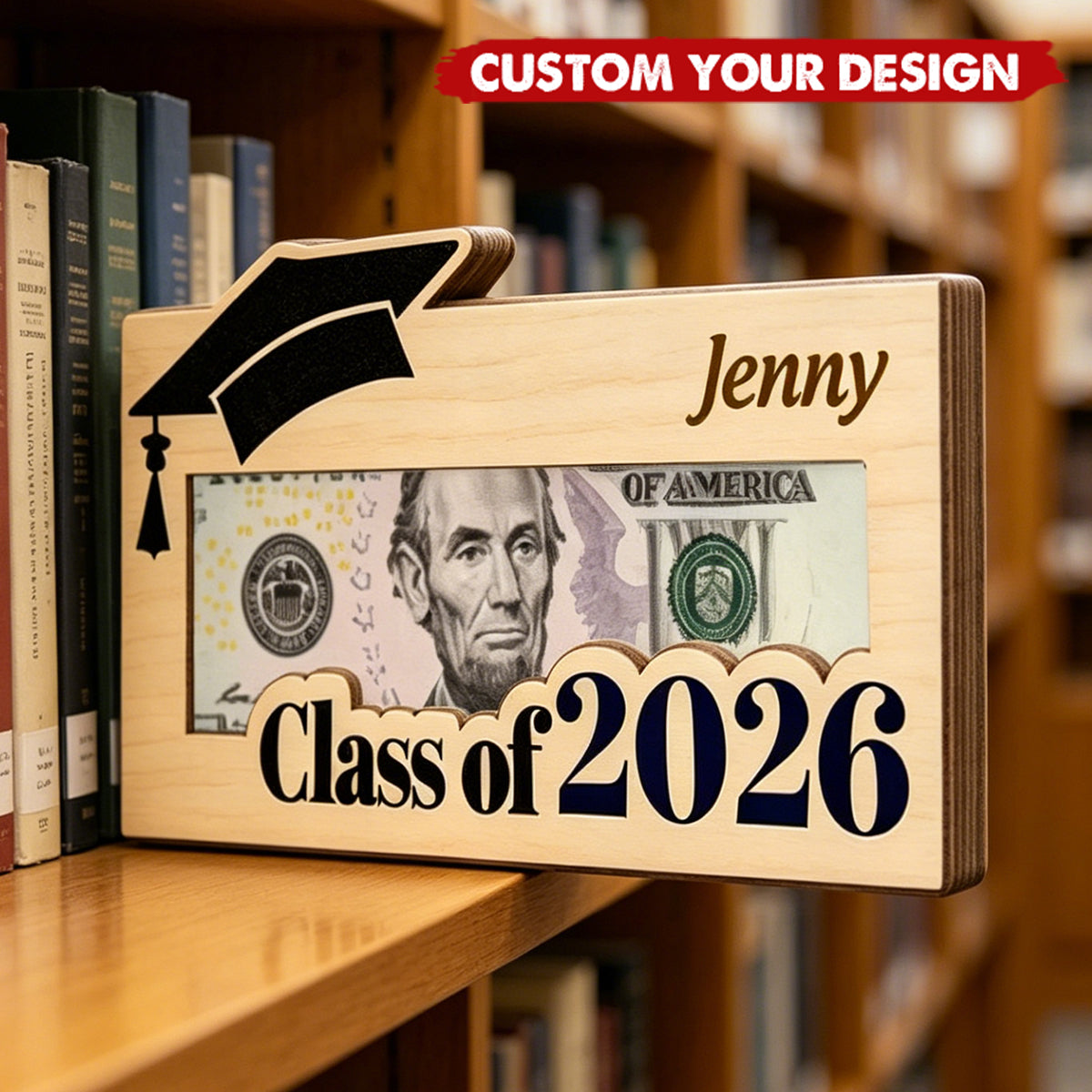 Graduation Money Holder Personalized Graduation Gift