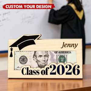 Graduation Money Holder Personalized Graduation Gift