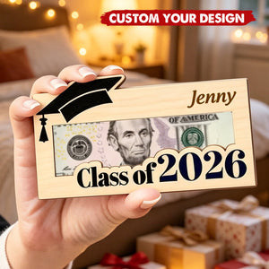 Graduation Money Holder Personalized Graduation Gift