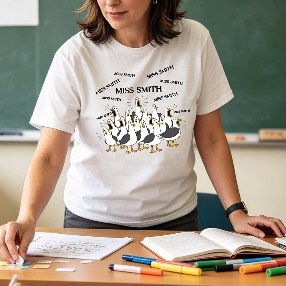 Custom Unisex T-shirt - Personalized Funny Gifts For Teachers - Certified Chaos Coordinator