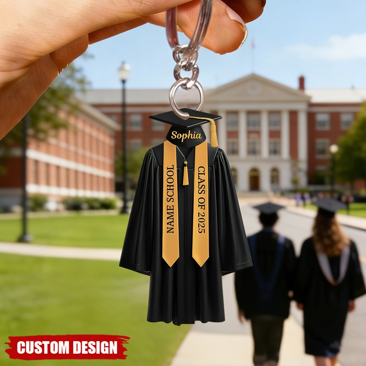 2026 High School College Graduation - Personalized Acrylic Keychain