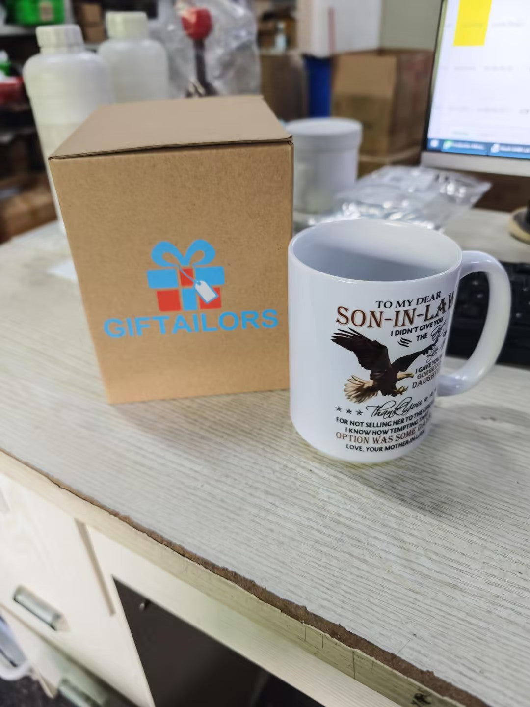 Giftailors Mug for Mother-in-Law - Gift for Son in Law