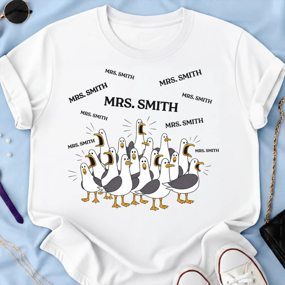 Custom Unisex T-shirt - Personalized Funny Gifts For Teachers - Certified Chaos Coordinator