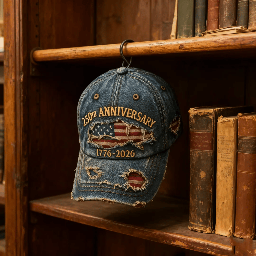 US 250th Anniversary Casual Print Hat